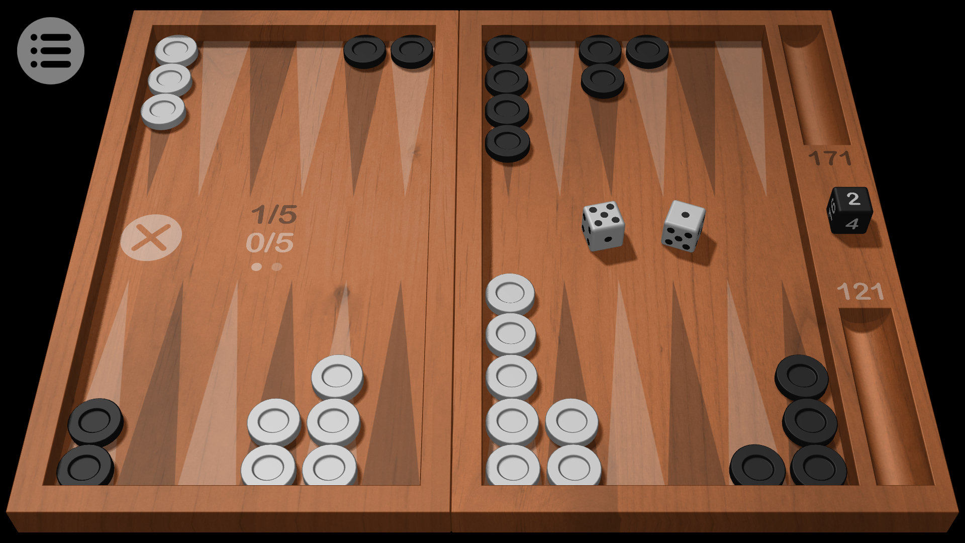 Odesys Backgammon screenshot