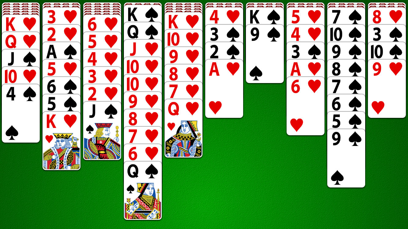 Spider Solitaire Screenshot iOS